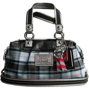 Coach 15884 Poppy Graffiti Luxey Satchel Tote